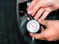Control presión neumáticos