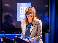Mary Barra, presidenta de GM