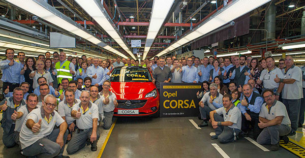 Opel continuará confiando en Figueruelas para producir el nuevo Corsa