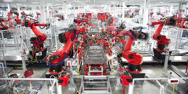 Producción del Tesla Model 3