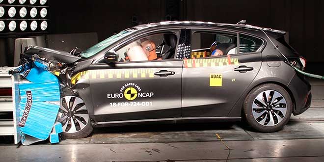 El nuevo Ford Focus y el Volvo XC40 logran las cinco estrellas de Euro NCAP