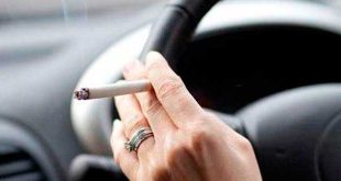 Sabias qué... te pueden multar por fumar al volante