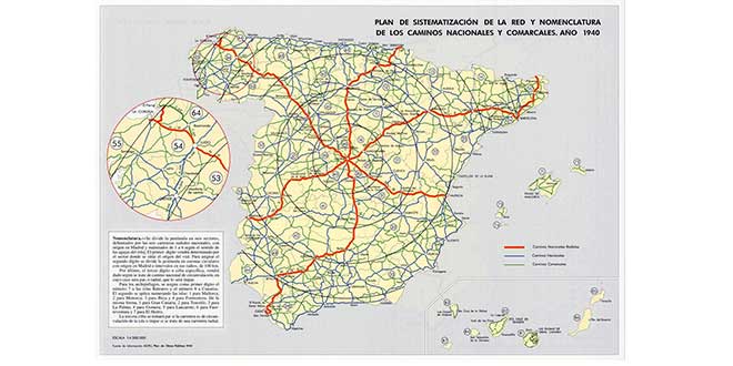 Nomenclatura carreteras españolas