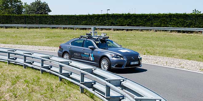 Toyota empieza sus pruebas autónomas en vías públicas europeas