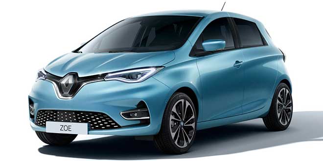 Renault renueva su eléctrico Zoe aumentando su autonomía hasta los 390 km