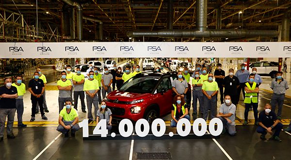 14 millones de unidades producidas en la planta de PSA en Figueruelas
