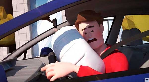 Hyundai crea un nuevo concepto de airbag más seguro
