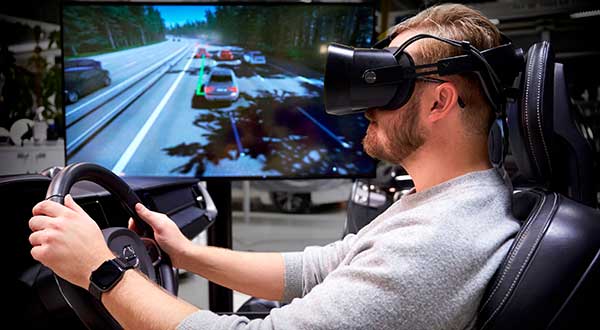 Volvo usa tecnología de "videojuegos" para el desarrollo de sistemas de seguridad para el coche