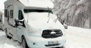 Cómo conducir una autocaravana con seguridad en invierno