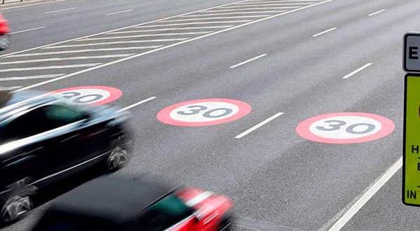 Entran en vigor los nuevos límites de velocidad en entornos urbanos